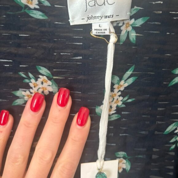 NWTs Johnny Was Jade Ezra Mixed Floral Wrap Top Kimono (L) Large - Picture 8 of 8